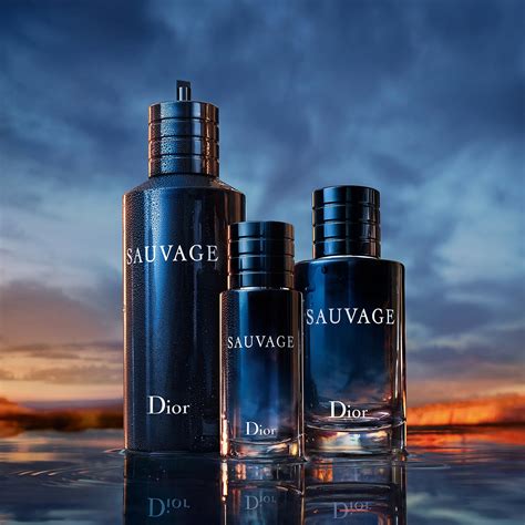 dior sauvage cologne sizes